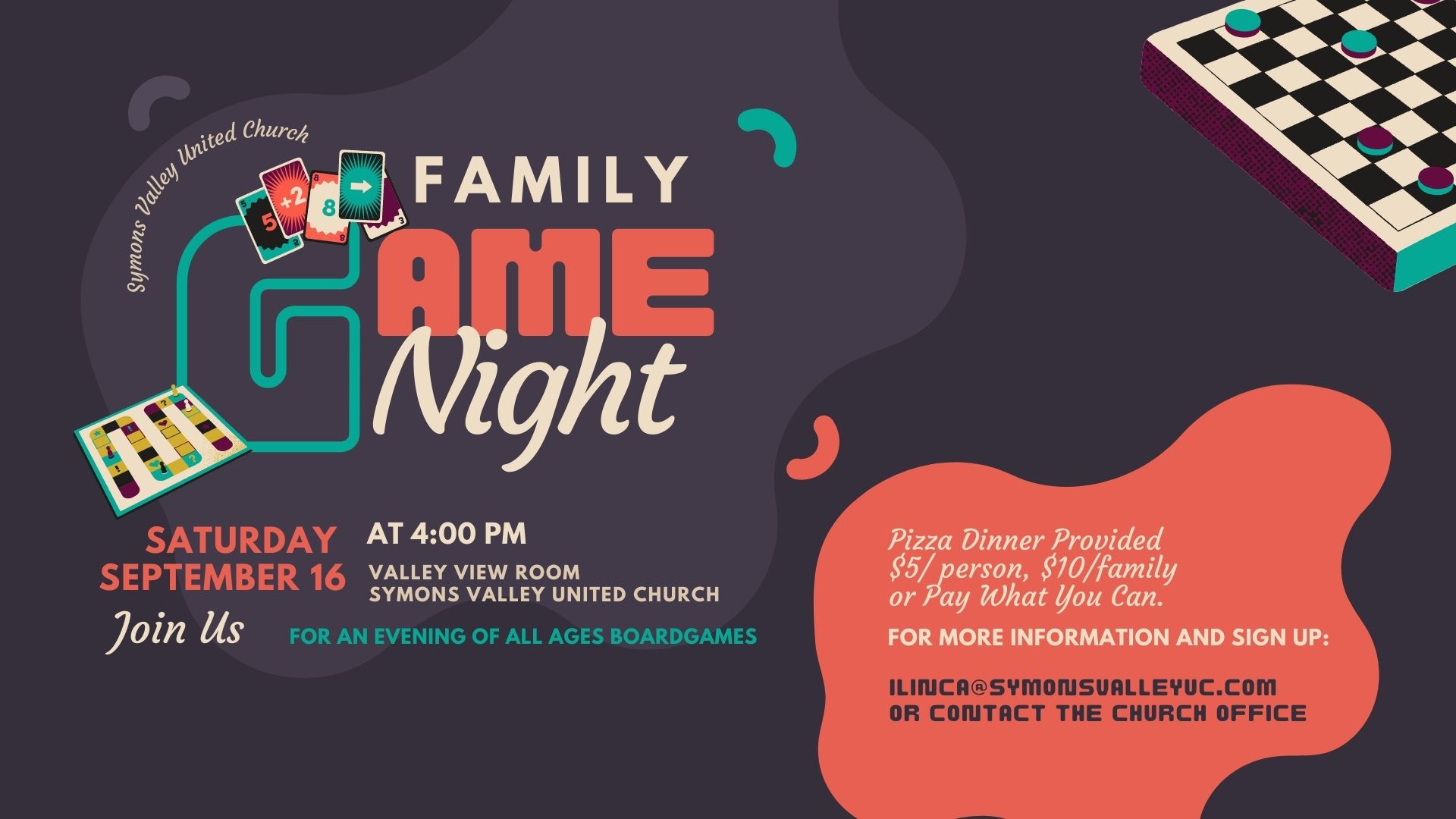 Family Game Night, September 16, 2023