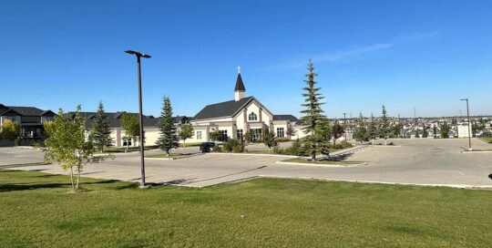 Symons Valley United Church Parking Lot