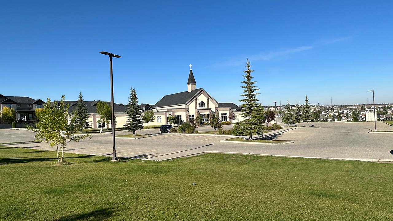 Symons Valley United Church Parking Lot