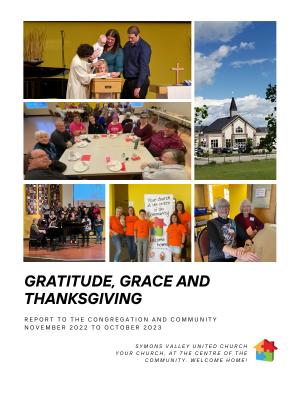 Symons Valley United Church Report to the Community