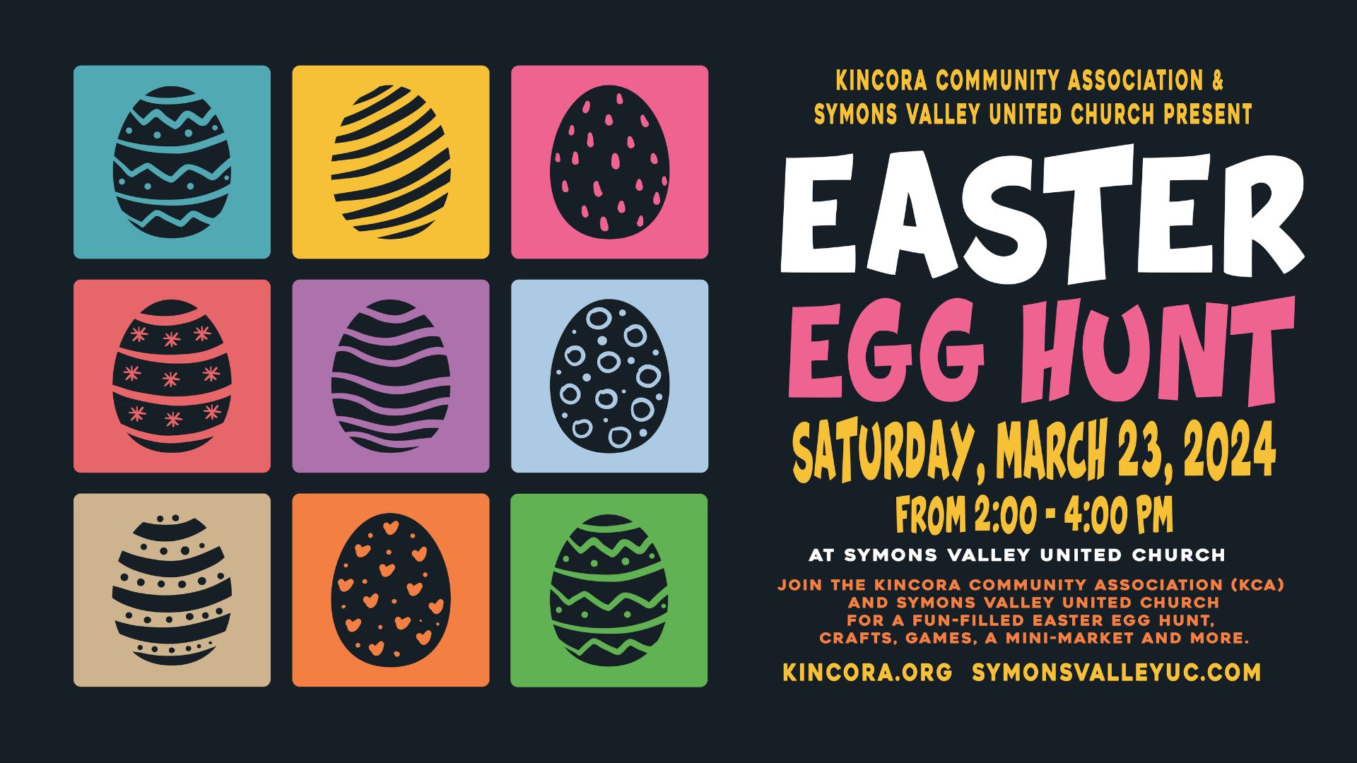 The Kincora Community Easter Egg Hunt 2024